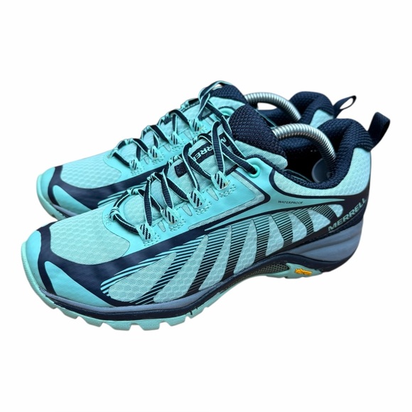 Merrell Shoes - Merrell Women's Size 6 Trail Shoes - Teal and Navy